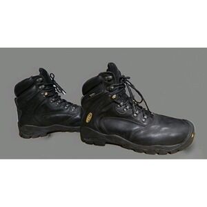 KEEN Utility Louisville 6" Steel Toe Work Boots Mens 12 EE Wide Waterproof Black